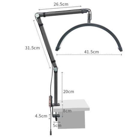 Adjustable Beauty Light For Eyelash Techs - 16 Inch
