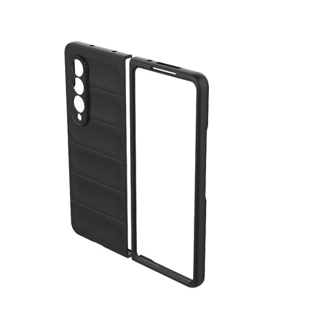 Foldable Shockproof Phone Case with Magic Shield - Slim Design - Black