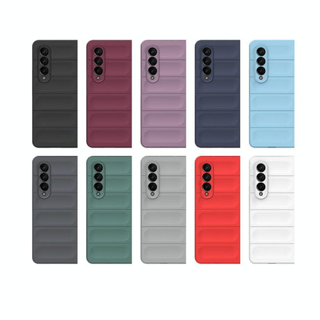 Foldable Shockproof Phone Case with Magic Shield - Slim Design - Black