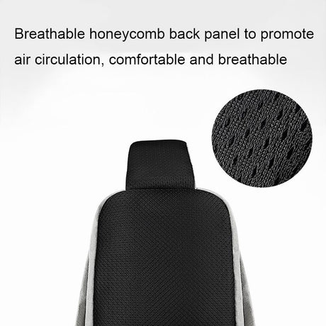 Adjustable Sports Chest Bag Lightweight & Versatile - Elegant Grey