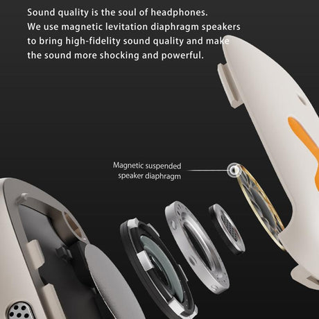 Wireless Earphones with App Control - Ear-mounted - Black