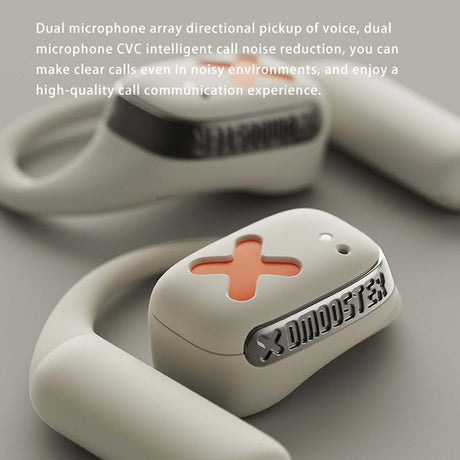 Wireless Earphones with App Control - Ear-mounted - Black