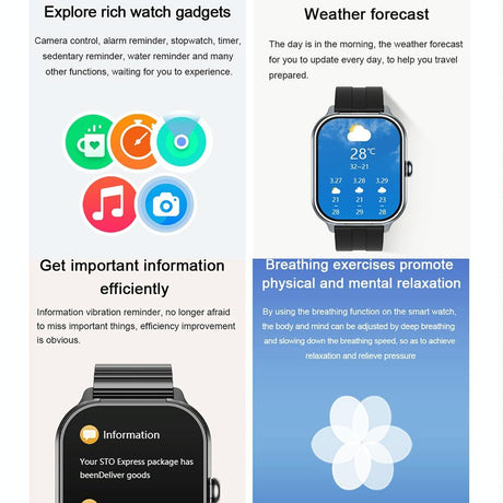 2.01 Inch 2 In 1 Bluetooth Earphone Smart Watch With Nfc & Steel Strap - Space Grey