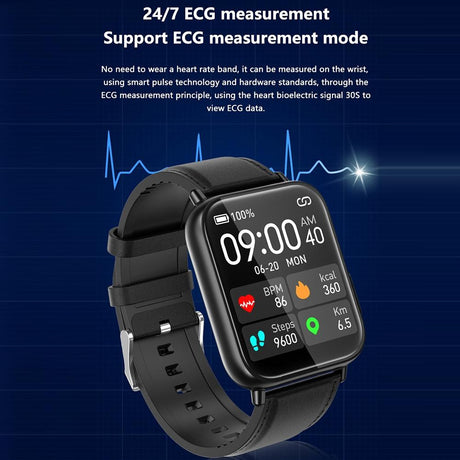 1.91 Inch Waterproof Smart Watch With Ai Diagnosis & Health Monitoring