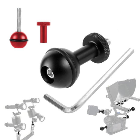 Adjustable Ball Head Adapter For Underwater Photography Lights