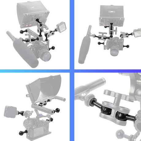 Adjustable Ball Head Adapter For Underwater Photography Lights