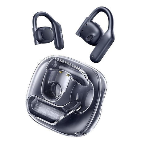 Crystal Air Conduction Bluetooth Earphones - Openbuds Ows - Navy