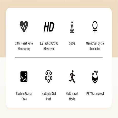 Smart Silicone Screen Watch - Pink