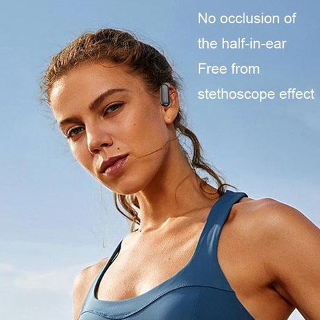 Wireless Noise-cancelling Bluetooth Earbuds with Led Display - Blue