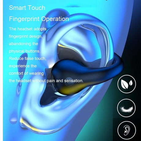 Wireless Noise-cancelling Bluetooth Earbuds with Led Display - Khaki