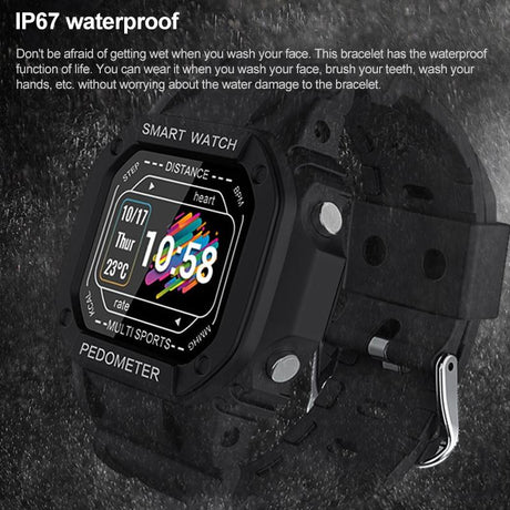 Health Monitor Smart Watch With Heart Rate And Blood Pressure