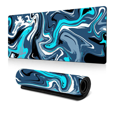 Abstract Gaming Desk Mat 300 X 600 X 2Mm - Abstract Fluid 27 - 300X700X2Mm