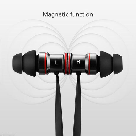 Waterproof Magnetic Sport Earbuds With Mic - Wireless Bluetooth V4.1
