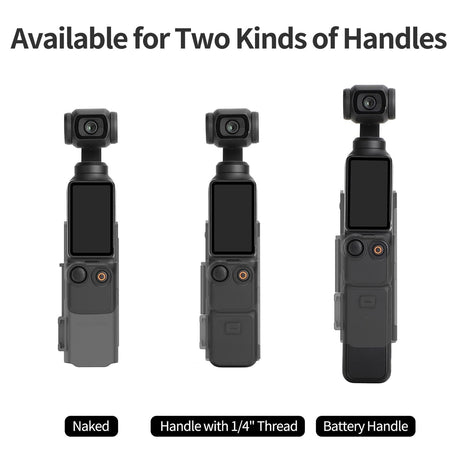 Protective Hand Band For Dji Pocket 3 With Cold Shoe Extension And Handle Cover