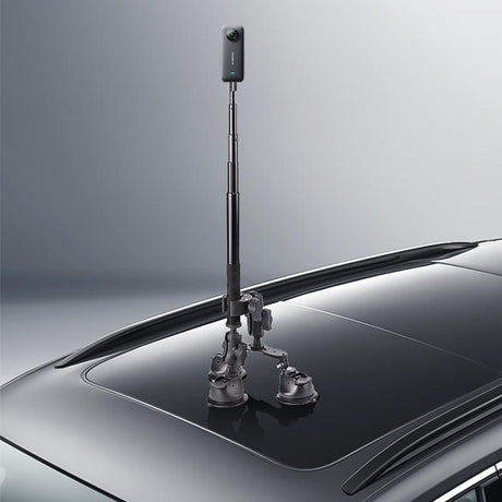 Selfie Stick Kit With Dual Leg And Single Suction Cups