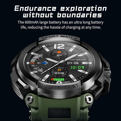 1.5 Inch Colour Screen Bluetooth Smart Watch Health & Sports Monitoring - Orange