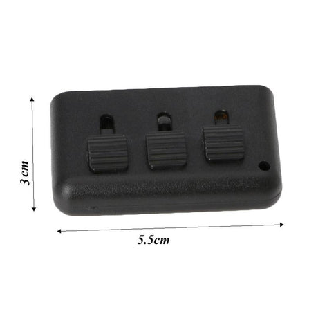 3-Piece Portable Golf Groove Cleaning Brush - Black