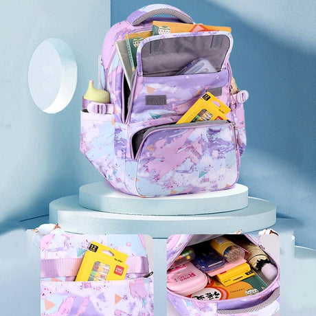 Backpack Set With Lunch Bag & Pencil Case For Kids - Black