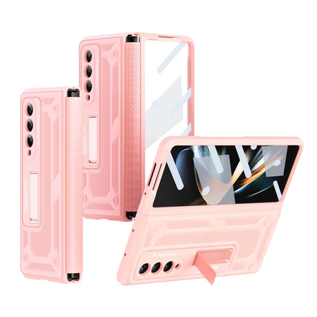 Telescopic Hinge Foldable Phone Case with Stand - 5g - Blue