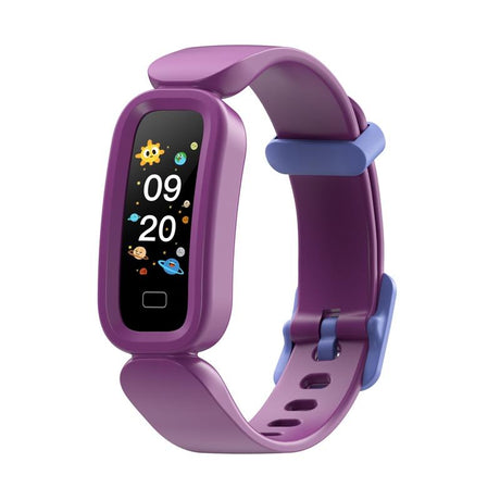 Smart Fitness Bracelet With Bluetooth Sleep Tracking - Red