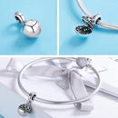 925 Sterling Silver Zircon Pendant With Parts - Scc689-G