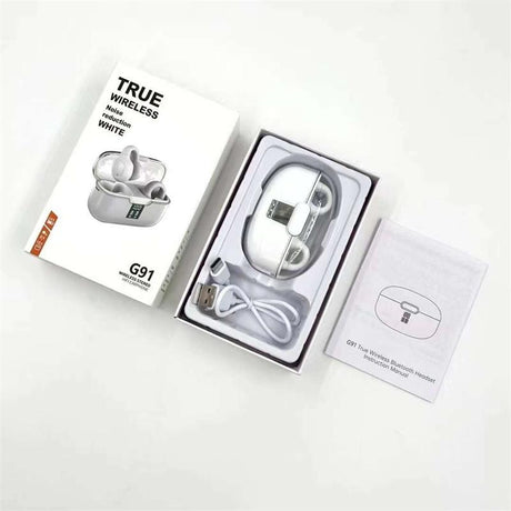 Wireless Bone Conduction Earbuds with Noise Reduction - Pink