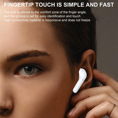 Wireless Tws Bluetooth Earphones - Stereo Sound - Pink