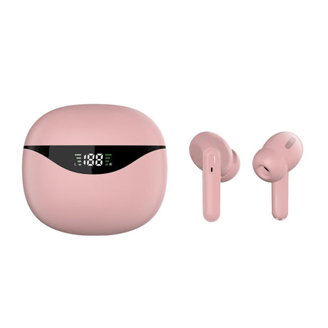 Wireless Tws Bluetooth Earphones - Stereo Sound - Pink