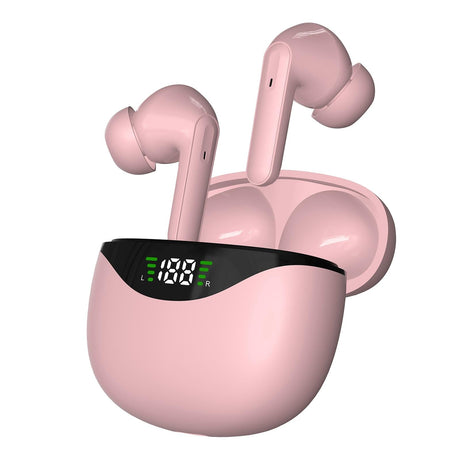 Wireless Tws Bluetooth Earphones - Stereo Sound - Pink