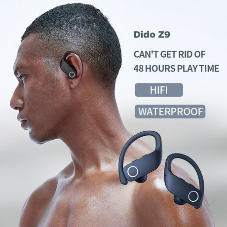 Wireless Bluetooth Sports Headset with Noise Reduction - Z9 Tws - Blue