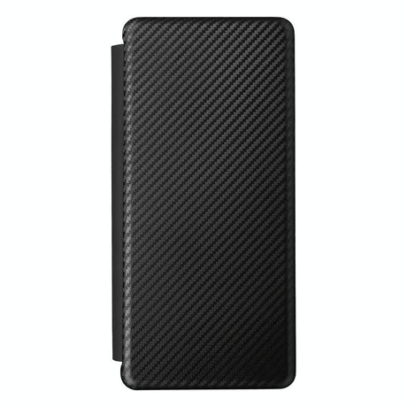For Samsung Galaxy Z Fold4 5G Carbon Fiber Flip Leather Case - Blue