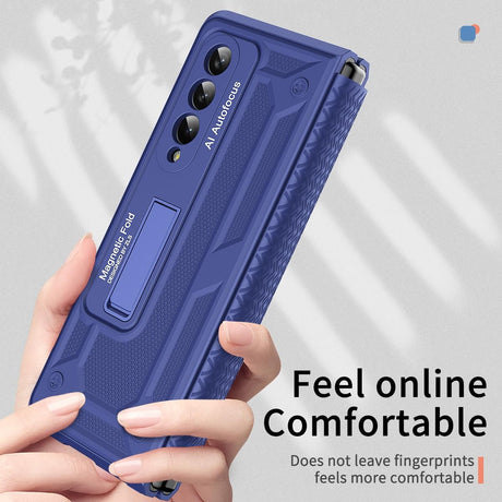 Telescopic Hinge Foldable Phone Case with Stand - 5g - Green