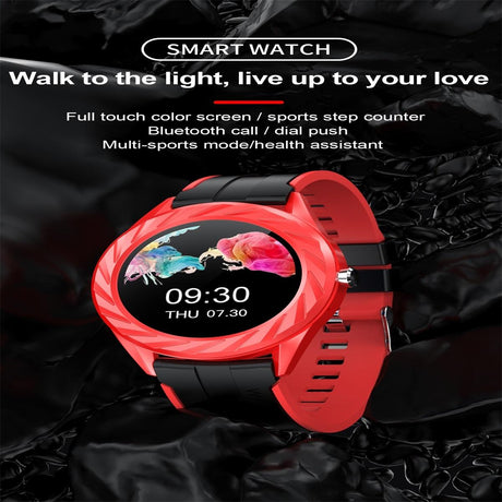 Smart Watch With Bluetooth Call And Health Monitoring - Ip67 Waterproof - Gray