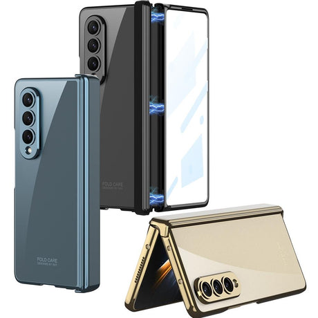 For Samsung Galaxy Z Fold4 5G Magnetic Hinged Case - Black