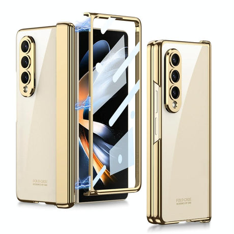 For Samsung Galaxy Z Fold4 5G Magnetic Hinged Case - Black
