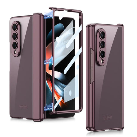 For Samsung Galaxy Z Fold4 5G Magnetic Hinged Case - Black