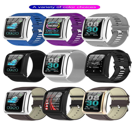 Waterproof Smart Watch With Heart Rate And Sleep Monitoring - Purple
