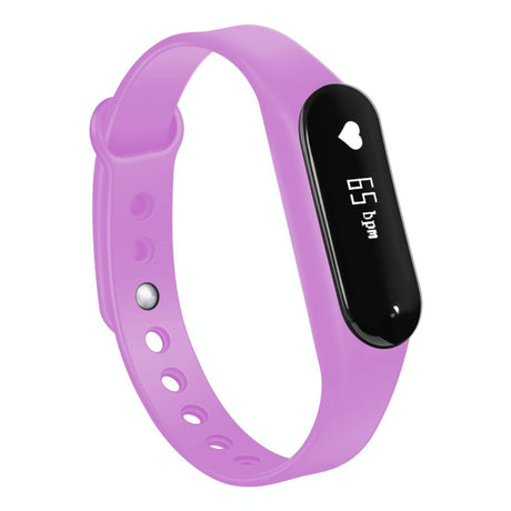 Bluetooth Smart Bracelet With Heart Rate Monitor And Sleep Tracker - Orange