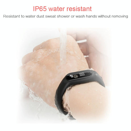 Bluetooth Smart Bracelet With Heart Rate Monitor And Sleep Tracker - Orange