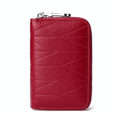 Women Anti Magnetic Leather Rfid Wallet - Pink