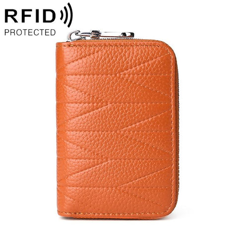 Women Anti Magnetic Leather Rfid Wallet - Pink