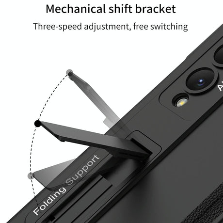 For Samsung Galaxy Z Fold4 5G Magnetic Fold Case - Full Coverage - Silver