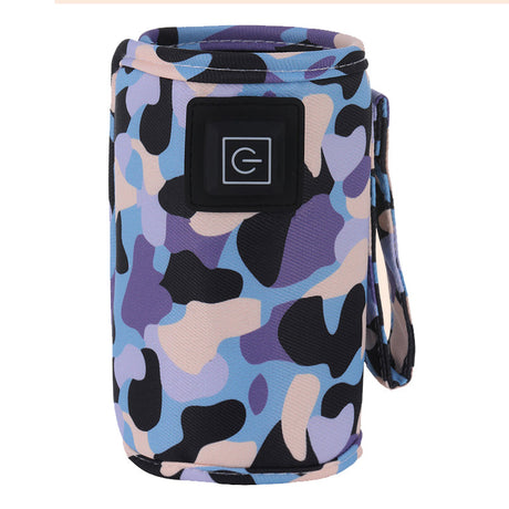Temperature Insulated Milk Baby Bottle Warmer- Usb Plugged-in - Pink