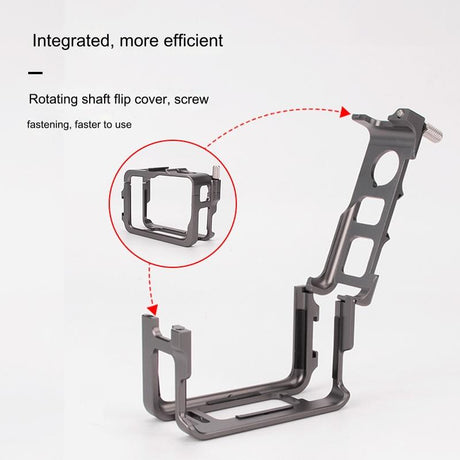 Aluminum Alloy Metal Rabbit Cage For Insta360 Ace Pro