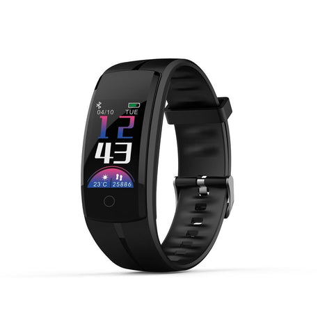 Waterproof Tft Smart Bracelet With Call / Heart / Sleep / Sedentary / Bp Monitoring - Blue