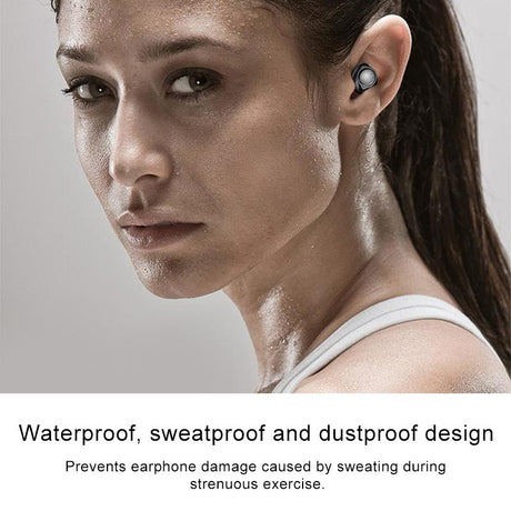 Wireless Tws Bluetooth V5.0 Earphones with Drawer Type S2 Design - Red