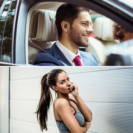Wireless Tws Bluetooth V5.0 Earphones with Drawer Type S2 Design - Red