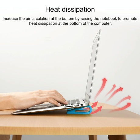Adjustable Notebook Stand For Improved Cooling And Comfort - Rose Red