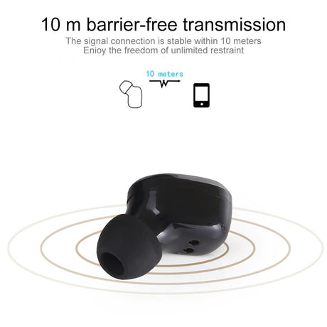 Wireless Stereo Bluetooth Earphones with Charging Case -tws Dazzling - White