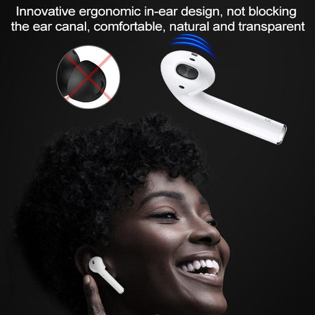 Waterproof Sport Headset with Bluetooth 5.0 Options - White